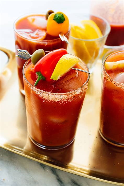 homemade bloody mary recipe.